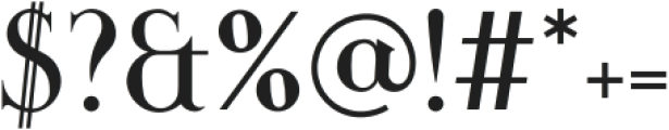 Daytripper Display Regular otf (400) Font OTHER CHARS