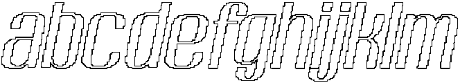 Dazney Pixel Outline otf (400) FONT