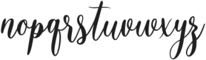 daintyblossoms otf (400) Font LOWERCASE