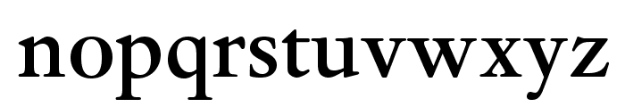 DanteMTStd-Medium Font LOWERCASE