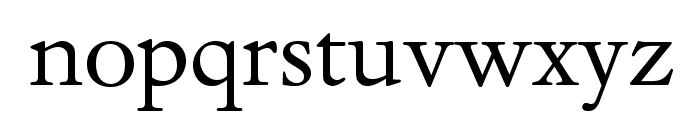 DanteMTStd-Regular Font LOWERCASE