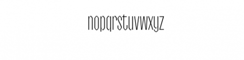 Daania-Light.otf Font LOWERCASE