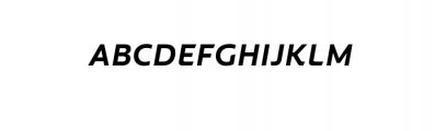 Dado Neue Bold Italic.otf Font UPPERCASE