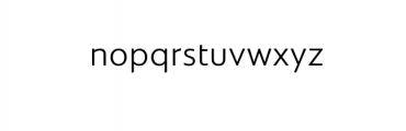 Dado Neue Light.otf Font LOWERCASE