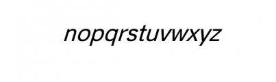 Dado Next Italic.otf Font LOWERCASE