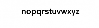 Dado Next Medium.otf Font LOWERCASE