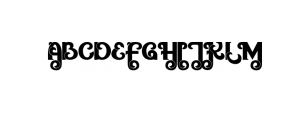 Dagoand.otf Font UPPERCASE