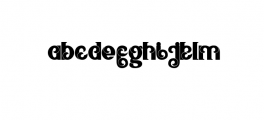 Dagoand.otf Font LOWERCASE