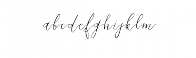 Daisies of Our Lives.ttf Font LOWERCASE