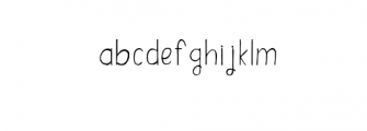 DameanRegular.otf Font LOWERCASE