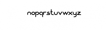 Daster Font Font LOWERCASE