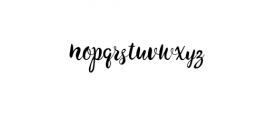 Daviya Script Font LOWERCASE