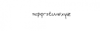 Daydreaming Font LOWERCASE