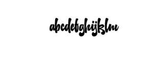 Daylight typeface Font LOWERCASE