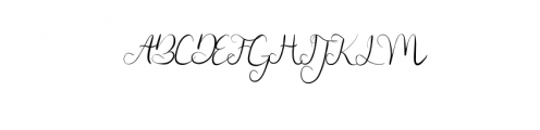 Daysave.otf Font UPPERCASE