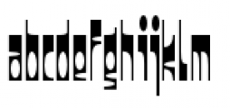 Darkside Regular Font LOWERCASE