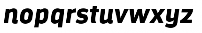 Darwin Office Alt Bold Italic Font LOWERCASE