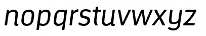 Darwin Office Alt Italic Font LOWERCASE