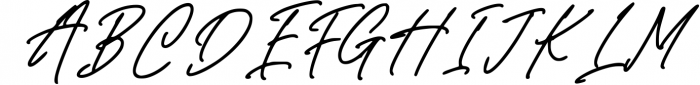 Daesung - The Handwriting Signature Font UPPERCASE
