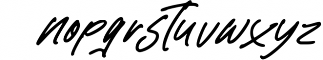 Daesung - The Handwriting Signature Font LOWERCASE