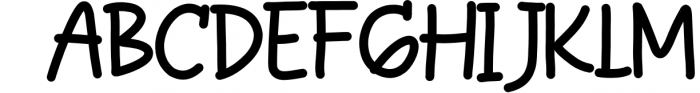 Daffodile - Playful Font 2 Font UPPERCASE