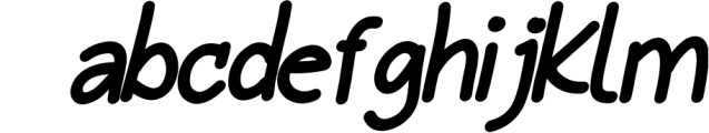 Daffodile - Playful Font Font LOWERCASE