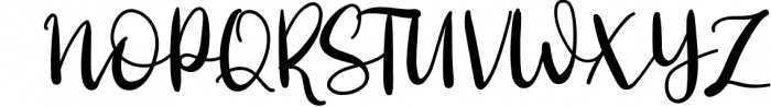 Daily Danissa - Modern Script Font Font UPPERCASE