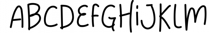 Daily Notes 1 Font LOWERCASE