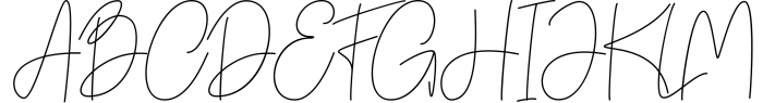 Daisuke - Signature Font Font UPPERCASE
