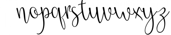 Daisy Script Font LOWERCASE