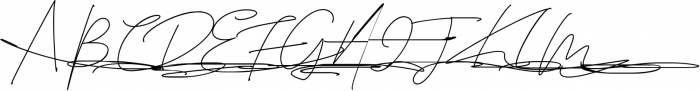 Daisy Signature font 3 Font UPPERCASE