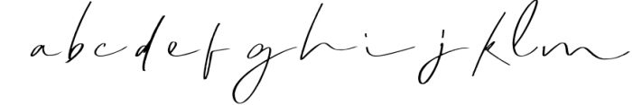 Dakmy Signature Brush Font Font LOWERCASE