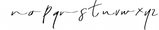 Dakmy Signature Brush Font Font LOWERCASE