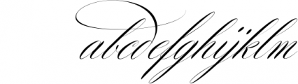 Dalgond Script Font LOWERCASE