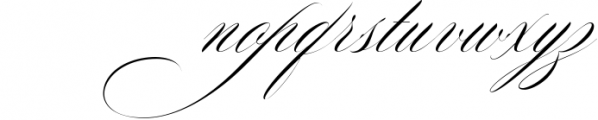 Dalgond Script Font LOWERCASE