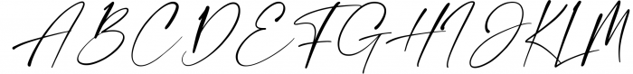 Dalmantian - Modern Script Font Font UPPERCASE