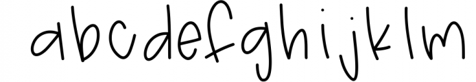 Dandelion - A Fun Handwritten Font Font LOWERCASE