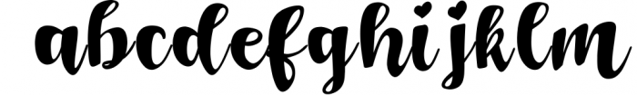 Dandelion - Handwritten Script Font Font LOWERCASE