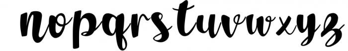Dandelion - Handwritten Script Font Font LOWERCASE