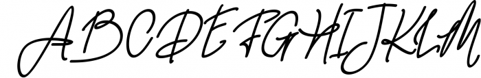 Darling Suttine | Signature Font 1 Font UPPERCASE