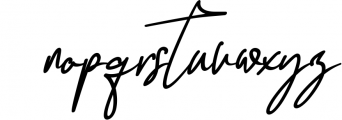 Darling Suttine | Signature Font 1 Font LOWERCASE