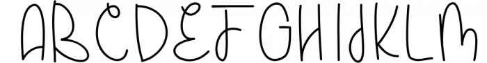 Darlington Park - Unique Handwritten Font Font UPPERCASE