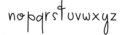 Darlington Park - Unique Handwritten Font Font LOWERCASE