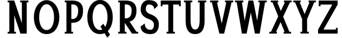 Darrion Slab Serif Typeface 1 Font UPPERCASE