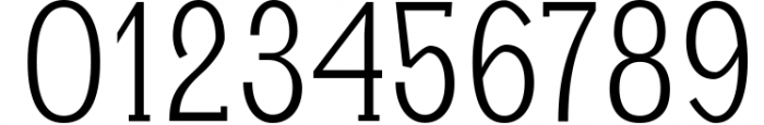 Darrion Slab Serif Typeface 3 Font OTHER CHARS