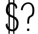 Darrion Slab Serif Typeface 3 Font OTHER CHARS