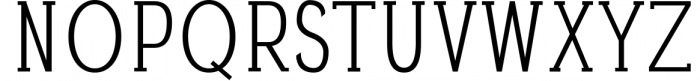Darrion Slab Serif Typeface 3 Font UPPERCASE