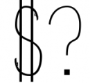 Darrion Slab Serif Typeface 4 Font OTHER CHARS