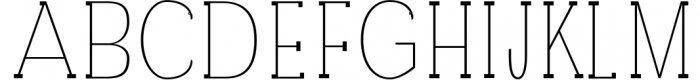 Darrion Slab Serif Typeface 4 Font UPPERCASE