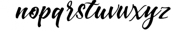 Dayden Batemisy - Brush Script Font Font LOWERCASE